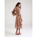 French Connection Obleka bež / oranžna / roza / rdeča | Shoptok.si