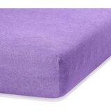 AmeliaHome Plahta s gumom Ruby 80-90x200 cm, ljubičasta | shoptok.hr