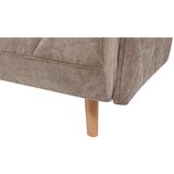 MID.YOU ZOFA S POSTELJNO FUNKCIJO, svetlo rjava tekstil | Shoptok.si