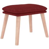 Tabure crvena boja vina 45 x 29 5 x 35 cm od tkanine | shoptok.hr