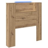  Uzglavlje S LED lampica Umjetnički hrast 100 x 15 x 103,5 cm | Eponuda.com