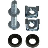 Logilink Cable management ring 140 x 100 mm for 19-inch racks, front cable entry, OR112N