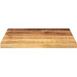 Stolna ploča 60x60x1,5 cm četvrtasta masivno grubo drvo manga | shoptok.hr