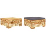 The Living Store Vrtna sedežna garnitura 2-delna trdna tikovina - Vrtna Sedežna Garnitura, (21460893) | Shoptok.si