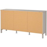 Tvilum Sivo-bež komoda 152x80x38 cm Madrid – | shoptok.hr