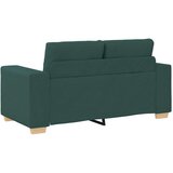  Dvosjed tamnozelene boje 160x77x82 cm tkanina | Shoptok.si