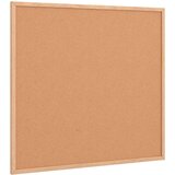  Ploča od pluta s okvirom od masivnog borovog drva 60 x 55 cm | shoptok.hr