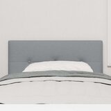  Naslon za glavu s gumbima svjetlosiva 90 cm tkanina | shoptok.hr