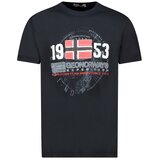 Geographical Norway Muška majica Japigal db 254, Crna Cene