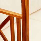  Klop s streho in stolčki za noge trden akacijev les, (20660873) | Shoptok.si