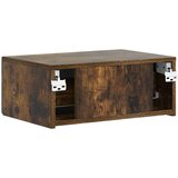  Stenski nočni omarici 2 pcs Dimljen hrast 49 x 34,5 x 20 cm, (5000209670) | Shoptok.si