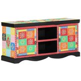 TV ormar Šareni 100 x 35 x 50 cm Čvrsto drvo manga | shoptok.hr