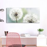  Slika - Fluffy Dandelions (1 Part) Green Wide 100x45 | shoptok.hr