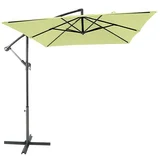 SUNFUN viseći suncobran Verona (Zelene boje, D x Š: 200 x 250 cm)