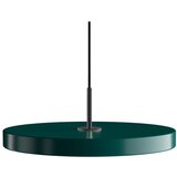 UMAGE Temno zelena LED viseča svetilka s kovinskim senčnikom ø 43 cm Asteria Medium – | Shoptok.si