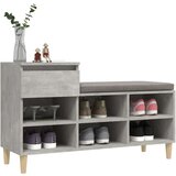  Ormarić za cipele boja betona 102x36x60 cm konstruirano drvo | shoptok.hr