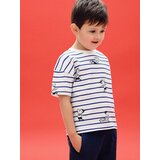 Reserved Majica Le Petit Nicolas - krem | shoptok.hr