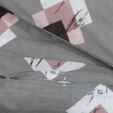  Set posteljine za poplun sivi 225x220 cm pamučni | shoptok.hr