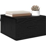 vidaXL Nočna omarica 2 pcs Črni hrast 35 x 35 x 20 cm Konstruiran les | Shoptok.si
