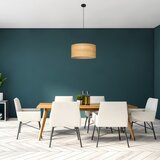  Luster na sajli ALBA 1xE27/15W/230V fi 40 cm braon/crna | Eponuda.com