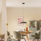 SCHÖNER WOHNEN 14606-18-LED prigušiva luster na sajli LENTE LED/17W/230V prečnik 40 cm crna | Eponuda.com