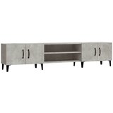 Maison Chic TV omarica - TV stojalo - Televizijska omarica betonsko siva 180x31,5x40 cm inženirski les, (21701203) Cene
