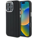 Mercedes-Benz MERCEDES OVITEK SILIKONSKI VERTIKALNE ČRE ZA MAGSAFE ZA IPHONE 16 PRO MAX ČRN, (21898341) | Shoptok.si