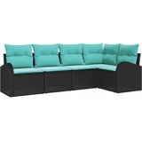  Sjedeća garnitura za vrt 5 kom. poliratan 234 x 124 x 85 cm | shoptok.hr