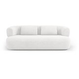 Micadoni Slonokoščena sedežna garnitura iz tkanine bouclé 178 cm Jenny – | Shoptok.si