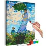  Slika za samostalno slikanje - Claude Monet: Woman with a Parasol 40x60 Cijene