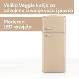 Severin Retro samostojeći hladnjak, bež, 246 L, RKG 8985 | shoptok.hr