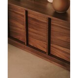 Kave Home Rjava TV omarica v orehovem dekorju 200x47x40 cm Onix – | Shoptok.si