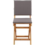  Vanjske bistro stolice 8 pcs Tamnosiva 38 x 46 x 85 cm | shoptok.hr