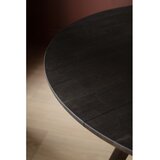 Rowico Okrugao proširiv blagovaonski stol od punog hrasta ø 140 cm Clapperton – | shoptok.hr
