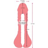 Nature Skin - 2v1 umetna zadnjica in penis rokav (naravno) | Shoptok.si