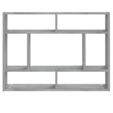  Zidna polica boja hrasta sonome 75x16x55 cm konstruirano drvo | Eponuda.com
