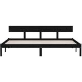  Okvir za krevet od borovine crni 180 x 200 cm bračni | Eponuda.com