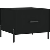  Stolić za kavu crni 50 x 50 x 40 cm od konstruiranog drva | shoptok.hr