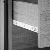  Ormar za cipele 51 x 36 5 x 93 cm Konstruirano drvo Siva Sonoma - Siva Sonoma 51 x 36 5 x 93 cm 1 ladica i 3 police | shoptok.hr