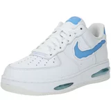 Nike Sportswear Niske tenisice 'AIR FORCE 1 EVO' azur / bijela