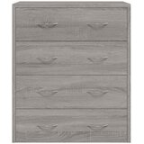  Komoda s 4 ladice 60 x 30,5 x 71 cm boja hrasta sonome | Eponuda.ba