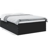 vidaXL Okvir za krevet crni 135x190 cmkonstruirano drvo | shoptok.hr