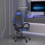  Igraća stolica crno-plava od umjetne kože | shoptok.hr