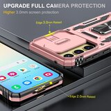 SUNSKY Hybrid Armor ovitek za Samsung A35 / A55, Rose Gold | Shoptok.si