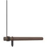 LIND DNA Rjav stenski obešalnik iz masivnega hrasta 50 cm Swing – | Shoptok.si