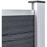 3 Stupovi za ogradu kom aluminijski 185 cm | shoptok.hr