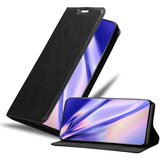 Cadorabo Case, združljiv s Samsungom v nočni črni barvi - zaščitni pokrov z magnetnim zapiranjem, stoječo funkcijo in režo za kartico, (20590439) Cene