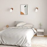  Noćni ormarići 2 kom bijeli 40 x 31 x 40 cm od masivne borovine | shoptok.hr