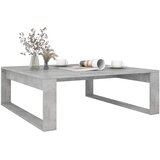  Stolić za kavu siva boja betona 100x100x35 cm konstruirano drvo | Shoptok.si