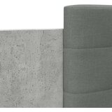  Okvir kreveta s uzglavljem LED siva boja betona 200 x 200 cm | shoptok.hr